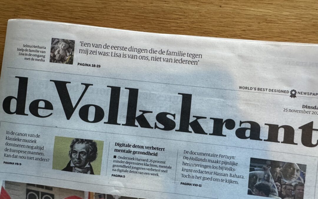 Interview de Volkskrant